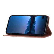 For Tecno Spark Go 2024 / Spark 20C Embossed Butterfly Leather Phone Case(Rose Gold)