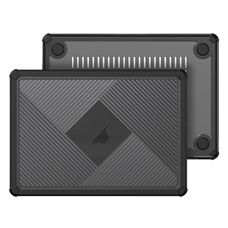 For MacBook Pro 14 2021/2023 A2442 DUX DUCIS LCGH Laptop Frosted Protective Case(Black) - free shipping - PMC Jewellery - Order now!