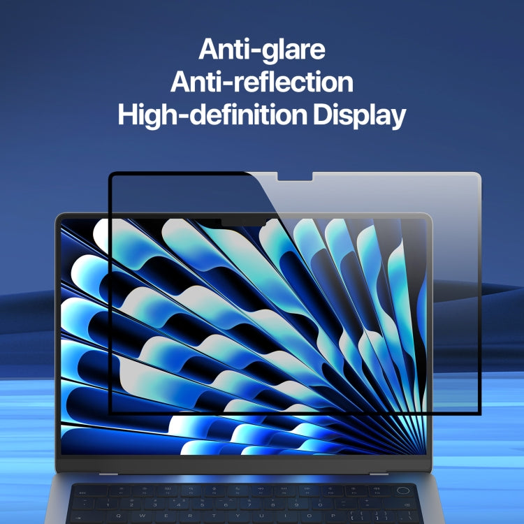 For MacBook Air 15.3 2023/2024 A2941 DUX DUCIS LCGH Laptop Privacy Tempered Glass Film
