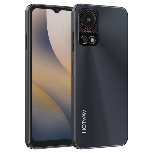 HOTWAV Note 13, 4GB+128GB, Side Fingerprint Identification, 6.6 inch Android 13 T606 Octa Core up to 1.6GHz, Network: 4G, NFC, OTG(Black) - free shipping - PMC Jewellery - Order now!