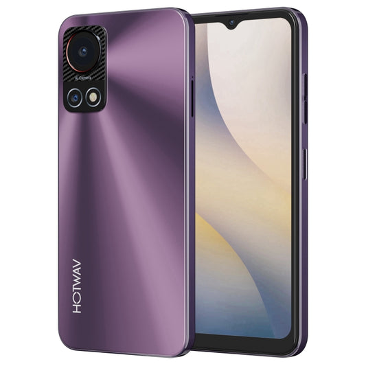 HOTWAV Note 13, 4GB+128GB, Side Fingerprint Identification, 6.6 inch Android 13 T606 Octa Core up to 1.6GHz, Network: 4G, NFC, OTG(Violet) - free shipping - PMC Jewellery - Order now!
