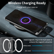 For Motorola Moto X50 Ultra Frosted Metal MagSafe Magnetic Phone Case(Black)