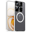 For Motorola Edge 50 Frosted Metal MagSafe Magnetic Phone Case(Silver) - Motorola Cases by PMC TechLife | Online Shopping South Africa | PMC TechLife | Buy Now Pay Later Mobicred