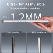 For Motorola Edge 50 Frosted Metal MagSafe Magnetic Phone Case(Silver)