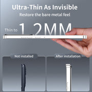 For Motorola Edge 2024 Frosted Metal MagSafe Magnetic Phone Case(Silver)