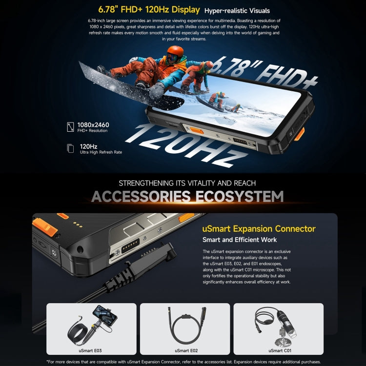 Ulefone Armor 26 Ultra Rugged Phone, 12GB+512GB, 6.78 inch Android 13 MediaTek Dimensity 8020 Octa Core, Network: 5G, NFC(Black) - free shipping - PMC TechLife - Order now!