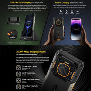 Ulefone Armor 26 Ultra Rugged Phone, 12GB+512GB, 6.78 inch Android 13 MediaTek Dimensity 8020 Octa Core, Network: 5G, NFC(Black)