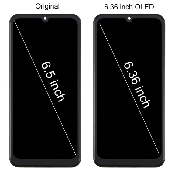 For Samsung Galaxy A24 SM-A245F 6.36inch OLED LCD Screen Digitizer Full Assembly with Frame