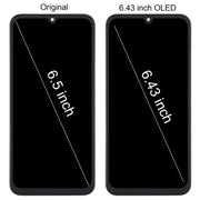 For Samsung Galaxy A15 4G SM-A155F 6.43inch OLED LCD Screen Digitizer Full Assembly with Frame