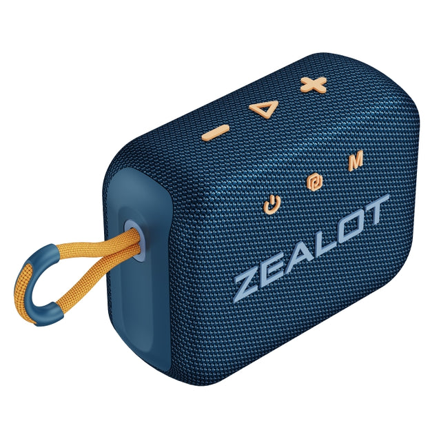 Zealot S75 Portable Outdoor IPX6 Water-resistant Bluetooth Speaker(Blue)