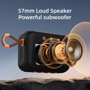 Zealot S75 Portable Outdoor IPX6 Water-resistant Bluetooth Speaker(Grey)