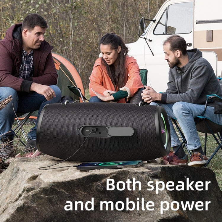 Zealot S87 80W Portable Outdoor Bluetooth Speaker with RGB Light(Camouflage) - free shipping - PMC Jewellery - Order now!