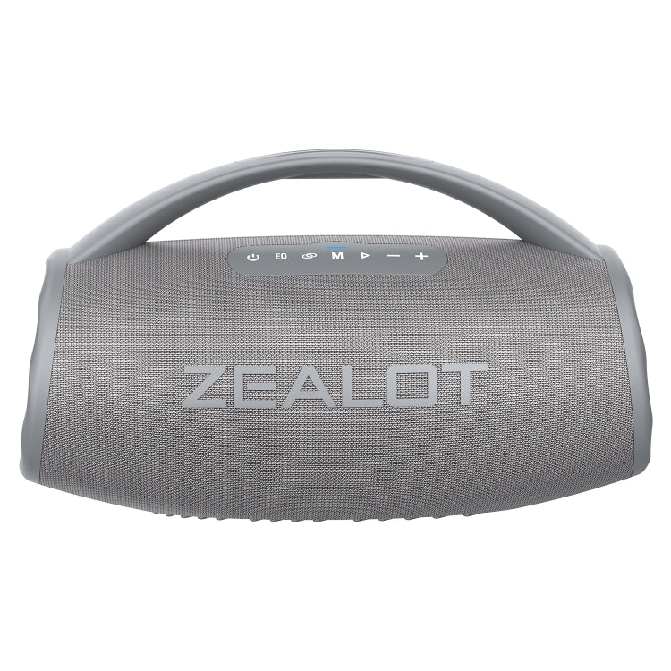 Zealot S97 80W Outdoor Portable RGB Light Bluetooth Speaker(Grey) - free shipping - PMC Jewellery - Order now!
