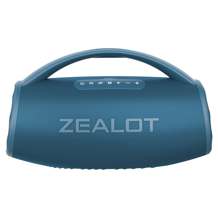 Zealot S97 80W Outdoor Portable RGB Light Bluetooth Speaker(Blue) - free shipping - PMC Jewellery - Order now!