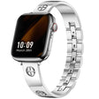 For Apple Watch Ultra 2 49mm Cross Bracelet Stainless Steel Watch Band(Silver) - free shipping - PMC TechLife - Order now!