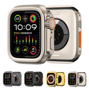 For Apple Watch Series 6 / 5 / 4 / SE 44mm Change to Ultra 49mm Alloy Watch Case(Grey)