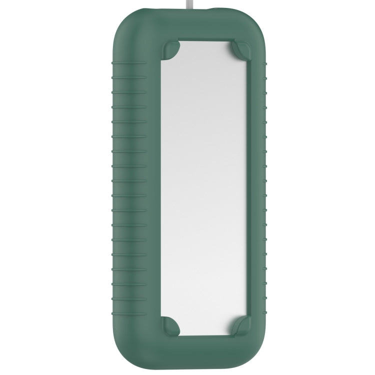 For Apple Vision Pro Accessories Power Bank Storage Silicone Protective Case(Dark Green) - VR Accessories by PMC TechLife | Online Shopping South Africa | PMC TechLife | Buy Now Pay Later Mobicred