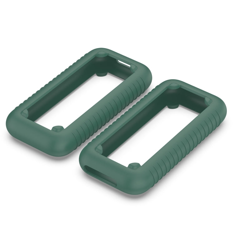 For Apple Vision Pro Accessories Power Bank Storage Silicone Protective Case(Dark Green) - VR Accessories by PMC TechLife | Online Shopping South Africa | PMC TechLife | Buy Now Pay Later Mobicred
