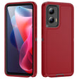 For Motorola Moto G Play 5G 2024 Life Waterproof Rugged PC + Silicone Phone Case(Red + Black) - Motorola Cases by PMC Jewellery | Online Shopping South Africa | PMC Jewellery | Buy Now Pay Later Mobicred