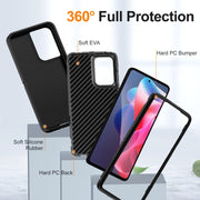 For Motorola Moto G Stylus 5G 2024 Life Water-resistant Rugged PC + Silicone Phone Case(Black)