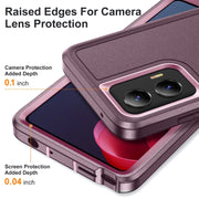 For Motorola Moto G Stylus 5G 2024 Life Water-resistant Rugged PC + Silicone Phone Case(Purple + Pink)