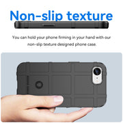 For iPhone SE 2024 Full Coverage Shockproof TPU Phone Case(Black)