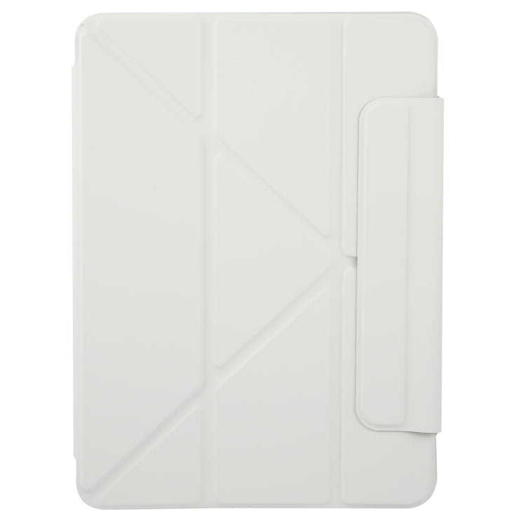 For iPad Air 11 2024 Y-Shape Double-sided Clip Magnetic Smart Tablet Case(Light Grey) - iPad Air 11 2024 Cases by PMC TechLife | Online Shopping South Africa | PMC TechLife | Buy Now Pay Later Mobicred