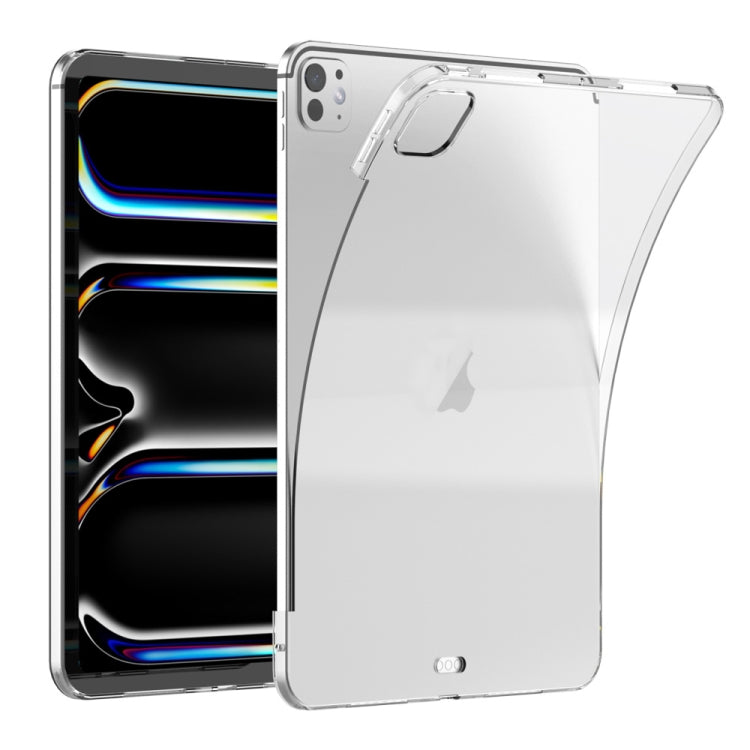 For iPad Pro 11 2024 Shockproof Soft TPU Protective Tablet Case(Transparent) - iPad Pro 11 2024 Cases by PMC TechLife | Online Shopping South Africa | PMC TechLife | Buy Now Pay Later Mobicred