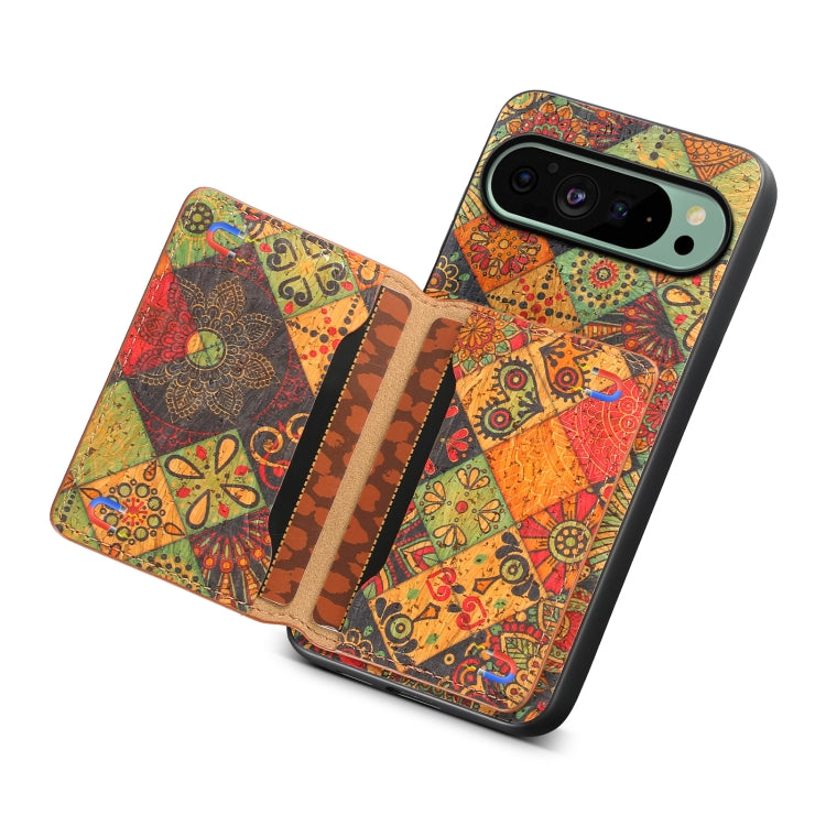 For Google Pixel 9 Card Slot Holder Phone Case(Autumn Yellow) - Google Cases by PMC TechLife | Online Shopping South Africa | PMC TechLife | Buy Now Pay Later Mobicred