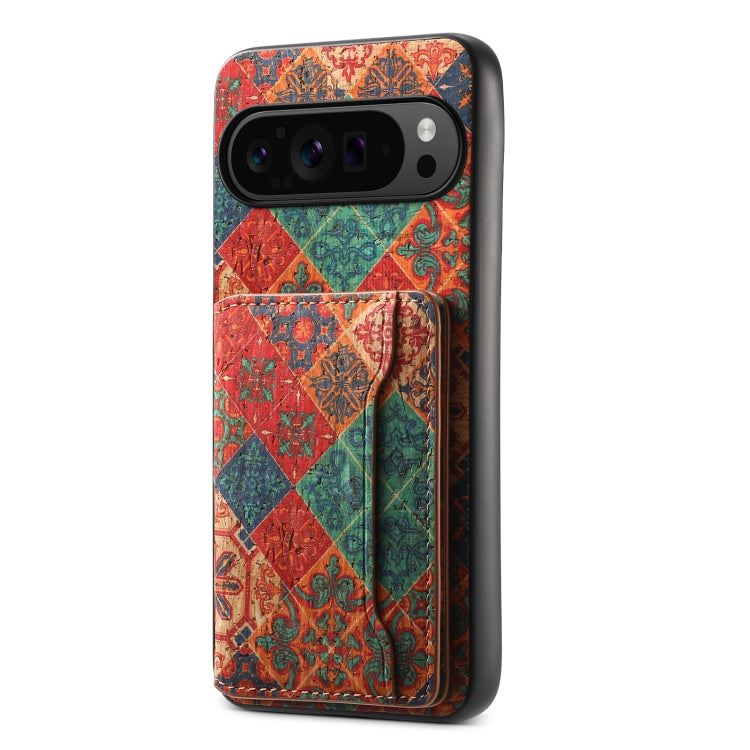 For Google Pixel 9 Pro Card Slot Holder Phone Case(Winter Blue) - Google Cases by PMC TechLife | Online Shopping South Africa | PMC TechLife | Buy Now Pay Later Mobicred