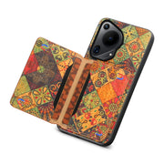 For Huawei Pura 70 Ultra Card Slot Holder Phone Case(Autumn Yellow)