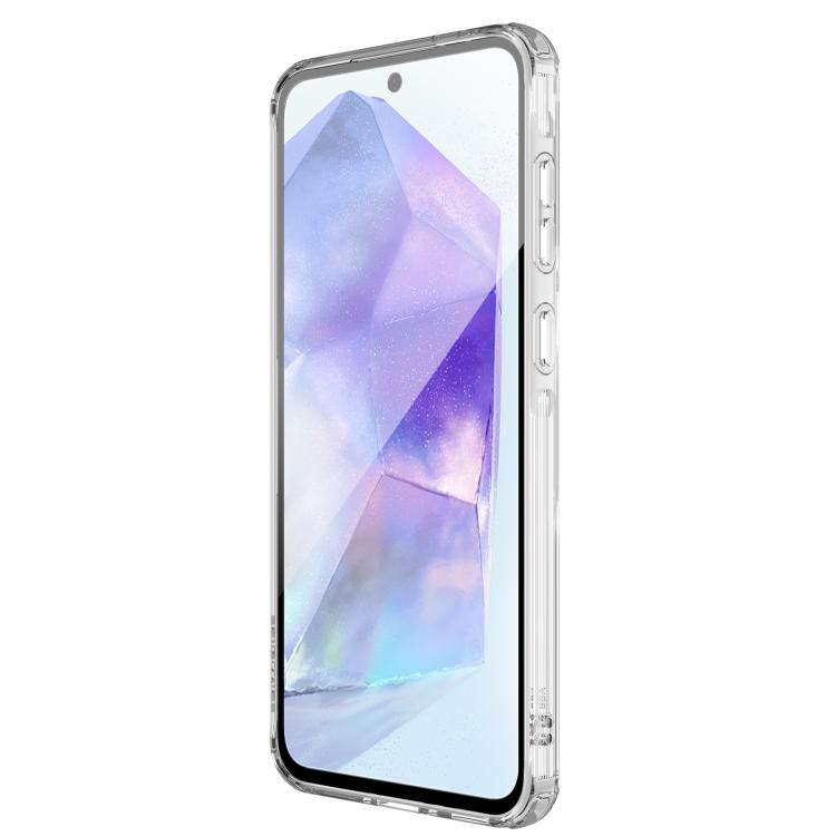 For Samsung Galaxy A56 5G NILLKIN Ultra Clear Magnetic PC + TPU Phone Case(Transparent)