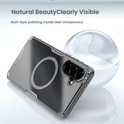 For Samsung Galaxy A56 5G NILLKIN Ultra Clear Magnetic PC + TPU Phone Case(Transparent)