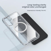 For Samsung Galaxy A56 5G NILLKIN Ultra Clear Magnetic PC + TPU Phone Case(Transparent)
