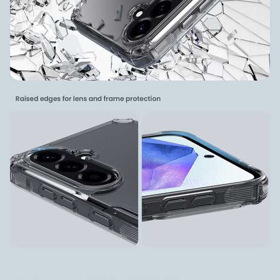 For Samsung Galaxy A56 5G NILLKIN Ultra Clear Magnetic PC + TPU Phone Case(Transparent)
