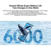 HUAWEI Enjoy 70S, 8GB+128GB, Side Fingerprint Identification, 6.75 inch HarmonyOS 4.2 Octa Core 2.4GHz, Network: 4G, Not Support Google Play(White)