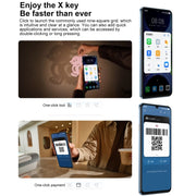 HUAWEI Enjoy 70S, 8GB+256GB, Side Fingerprint Identification, 6.75 inch HarmonyOS 4.2 Octa Core 2.4GHz, Network: 4G, Not Support Google Play(Blue)