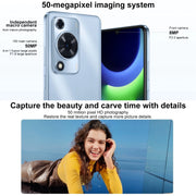 HUAWEI Enjoy 70S, 8GB+256GB, Side Fingerprint Identification, 6.75 inch HarmonyOS 4.2 Octa Core 2.4GHz, Network: 4G, Not Support Google Play(Black)