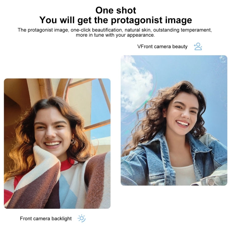 HUAWEI Enjoy 70S, 8GB+256GB, Side Fingerprint Identification, 6.75 inch HarmonyOS 4.2 Octa Core 2.4GHz, Network: 4G, Not Support Google Play(White)