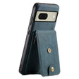 For Google Pixel 8 Denior D14 NK Retro Pattern MagSafe Magnetic Card Holder Leather Phone Case(Blue) - free shipping - PMC TechLife - Order now!