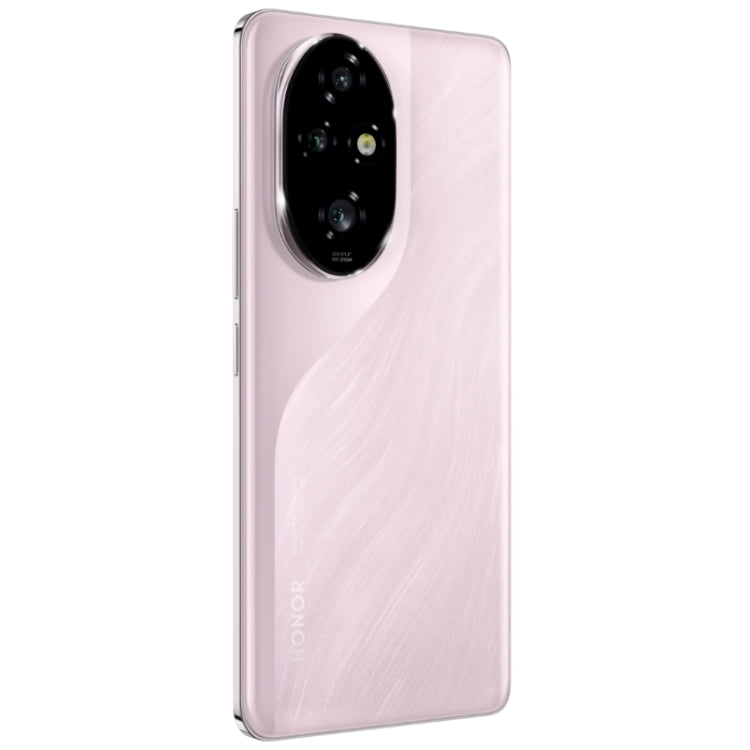 Honor 200 Pro, 12GB+512GB, Screen Fingerprint Identification, 6.78 inch MagicOS 8.0 Snapdragon 8s Gen 3 Octa Core, Network: 5G, NFC, OTG(Pink)