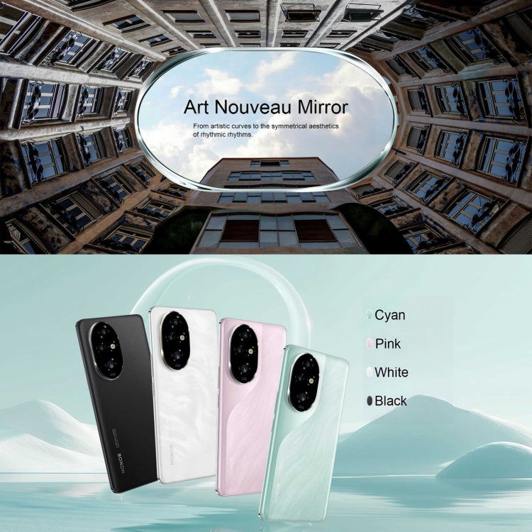 Honor 200 Pro, 12GB+256GB, Screen Fingerprint Identification, 6.78 inch MagicOS 8.0 Snapdragon 8s Gen 3 Octa Core, Network: 5G, NFC, OTG(Silver White)