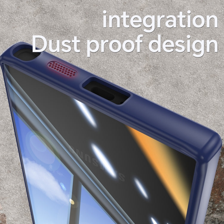 For Samsung Galaxy S25 Ultra 5G Acrylic Hybrid TPU Armor Shockproof Phone Case(Blue) - Galaxy S25 Ultra 5G Cases by PMC Jewellery | Online Shopping South Africa | PMC Jewellery | Buy Now Pay Later Mobicred