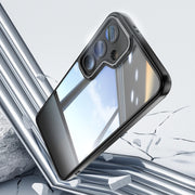 For Samsung Galaxy S25+ 5G Acrylic Hybrid TPU Armor Shockproof Phone Case(Black)