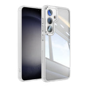 For Samsung Galaxy S25+ 5G Acrylic Hybrid TPU Armor Shockproof Phone Case(Transparent)
