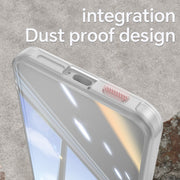 For Samsung Galaxy S25+ 5G Acrylic Hybrid TPU Armor Shockproof Phone Case(Transparent)