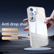 For Samsung Galaxy S25+ 5G Acrylic Hybrid TPU Armor Shockproof Phone Case(Transparent)