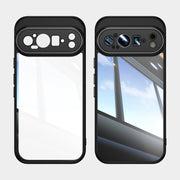 For Google Pixel 9 Pro XL Acrylic Hybrid TPU Armor Shockproof Phone Case(Black)