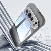 For Google Pixel 9 Pro XL Acrylic Hybrid TPU Armor Shockproof Phone Case(Grey)