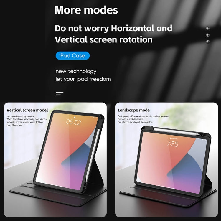 For iPad Pro 13 2024 Mutural Jianshang Series Smart Leather Tablet Case(Grey) - iPad Pro 13 2024 Cases by Mutural | Online Shopping South Africa | PMC TechLife | Buy Now Pay Later Mobicred